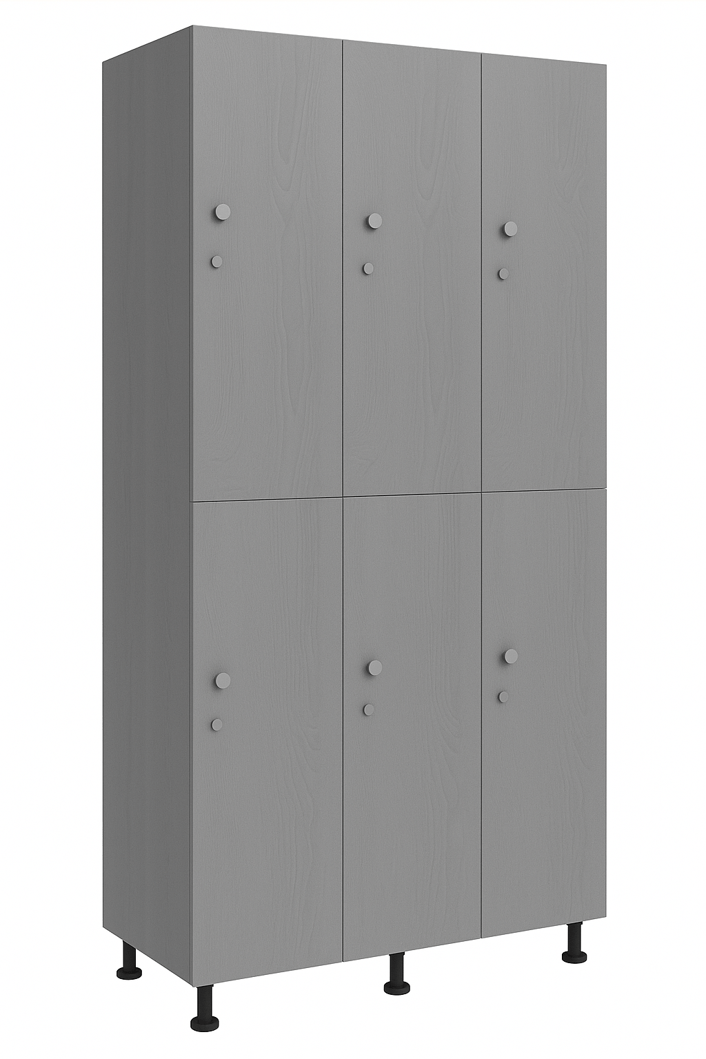 Шафа-локер для зберігання речей 6 секцій С.С.Скафодінг 1900 х 900 х600 мм